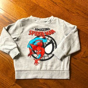 Toddler Boys Marvel Amazing Spiderman Sweatshirt